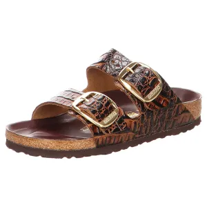 Birkenstock Unisex Brown Birko-Flor 40 N Arizona Sandal - 51703-40