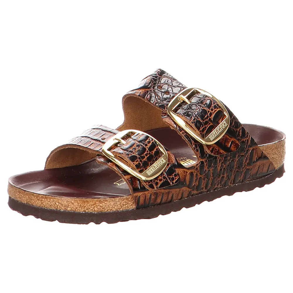 Birkenstock Unisex Brown Birko-Flor 40 N Arizona Sandal - 51703-40