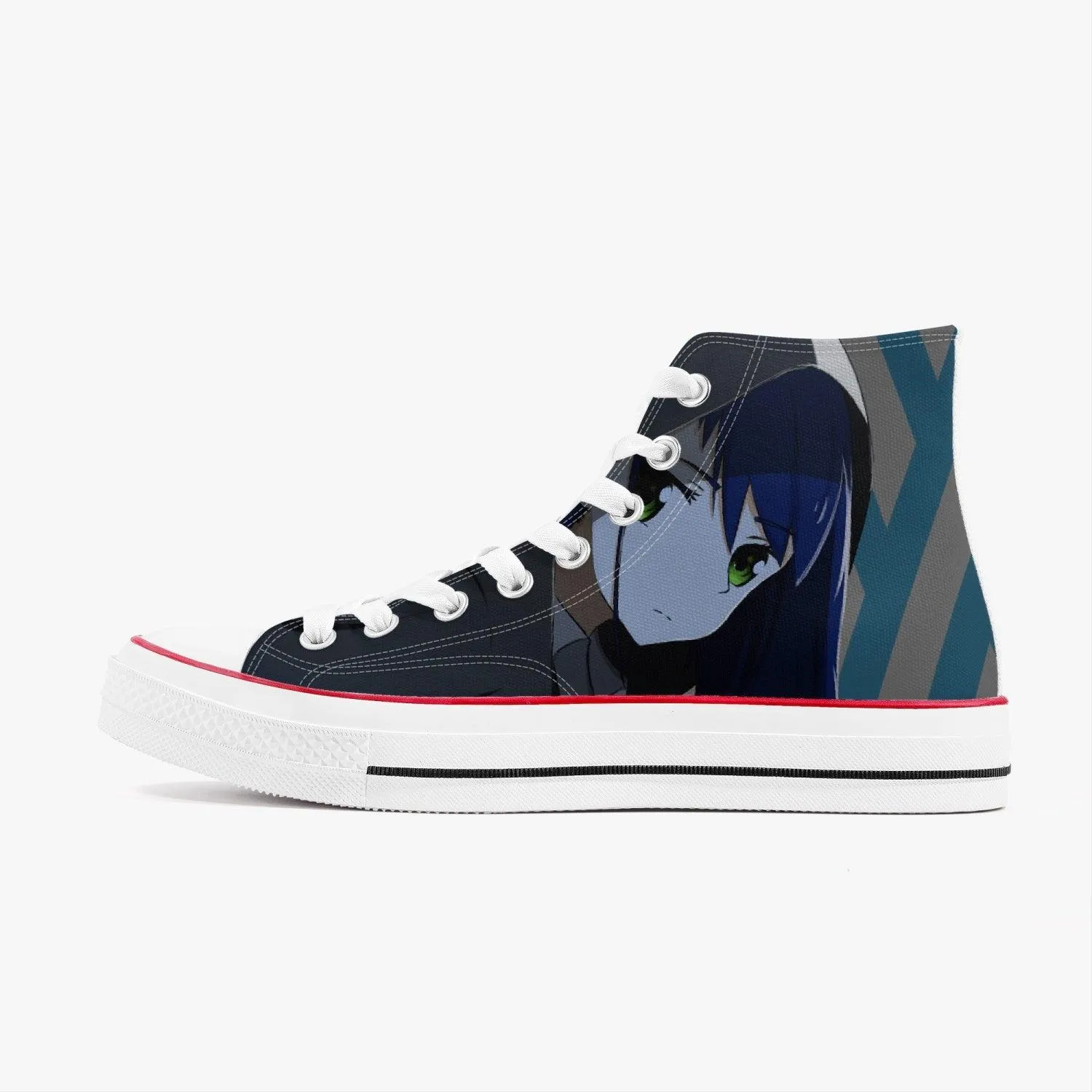 Darling in The Franxx Ichigo A-Star High White Anime Shoes