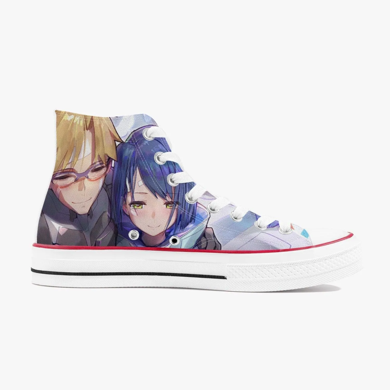 Darling in The Franxx Ichigo A-Star High White Anime Shoes