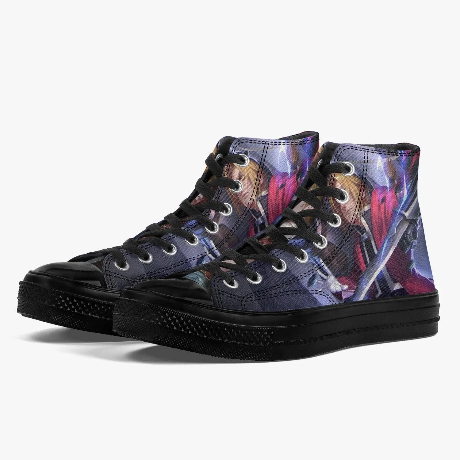 Fullmetal Alchemist Edward A-Star High Anime Shoes
