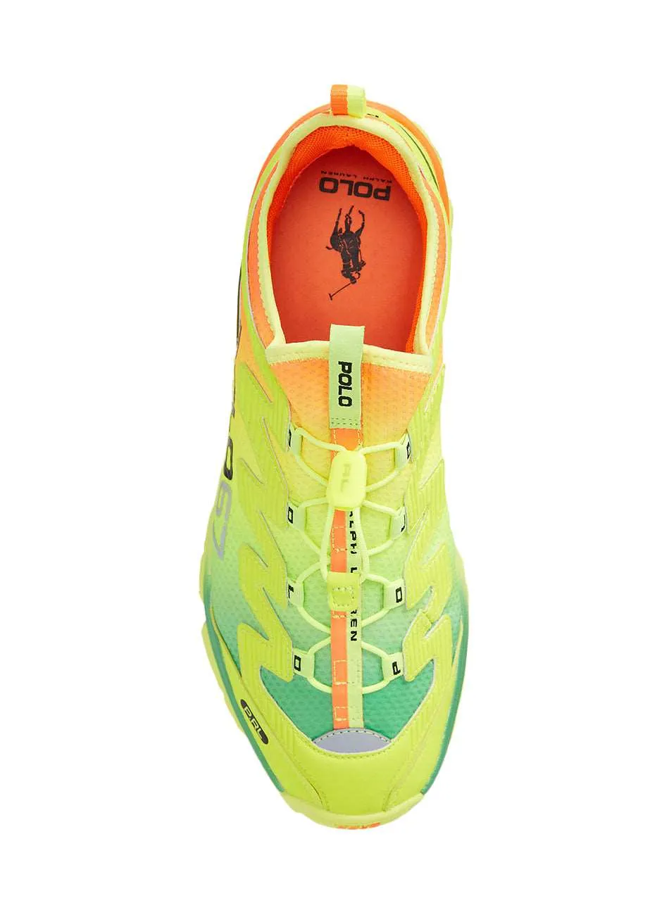Polo Ralph Lauren Adventure 300LT Sneaker - Sunset Fusion Orange/Tropical Green