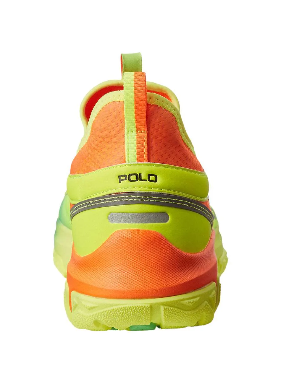 Polo Ralph Lauren Adventure 300LT Sneaker - Sunset Fusion Orange/Tropical Green