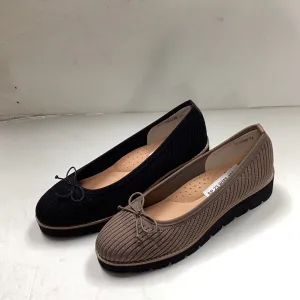 SALE SP23 Ralph Miguel Blazer Chanel Bow Wedged Slip On