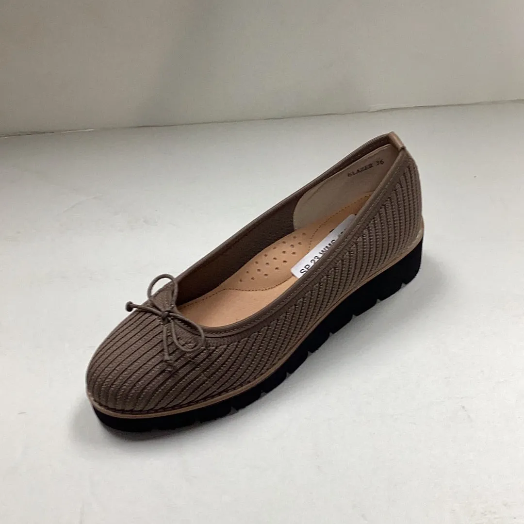 SALE SP23 Ralph Miguel Blazer Chanel Bow Wedged Slip On