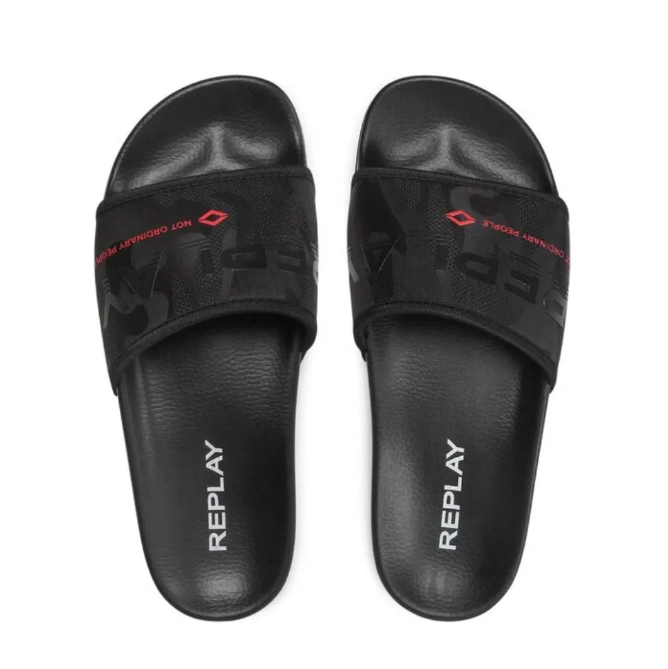 Up Bic Slides - Black